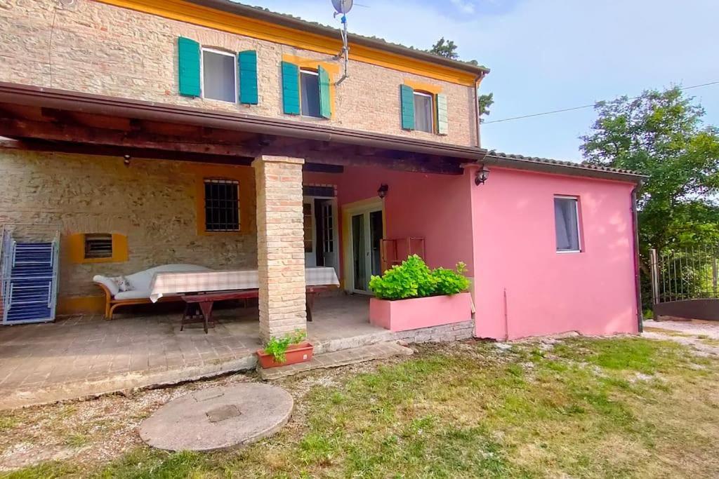 Casale San Teodoro - Mondaino Rn Villa Ngoại thất bức ảnh