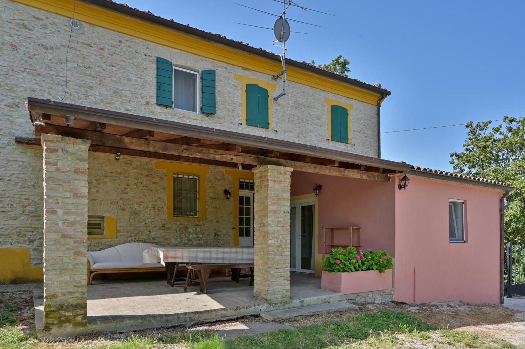 Casale San Teodoro - Mondaino Rn Villa Ngoại thất bức ảnh